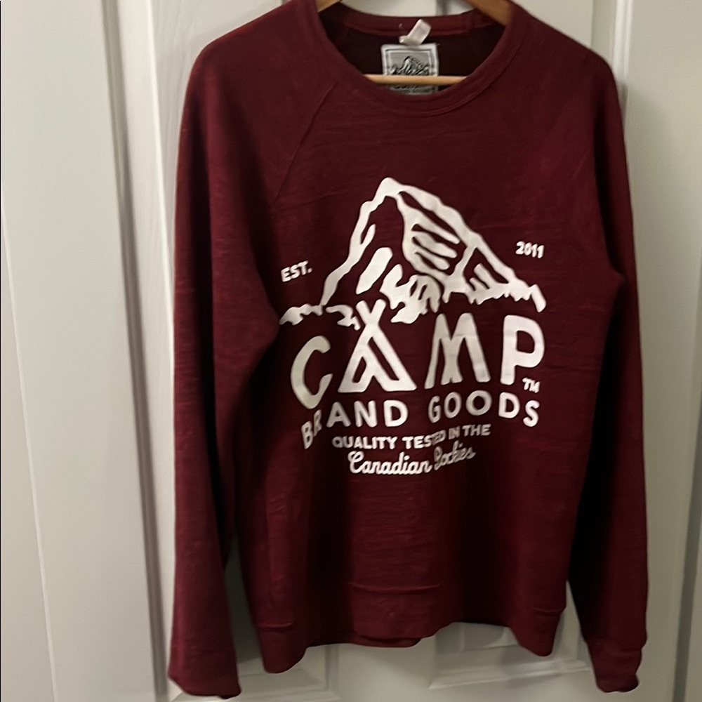 Unisex Heather Red Sweatshirt